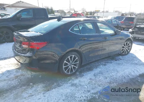2015 Acura Tlx V6 Tech z USA, uszkodzony, nr VIN 19UUB3F53FA001793
